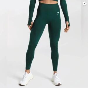 Gymshark Women's Vital Leggings, Forest Green, Size XS, B1A2B-TBK1